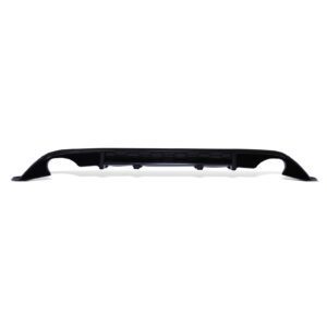 Gloss Black Rear Dual Exit Diffuser For VW Golf GTI MK7 12-16