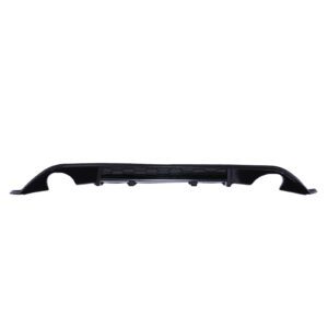 Gloss Black Rear Dual Exit Diffuser For Volkswagen Golf MK7 12-16