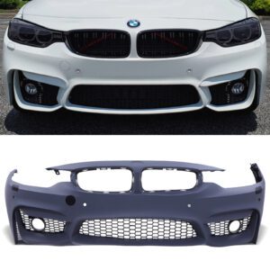 Primed Front Bumper M4 Style For BMW 4 Series F32 F33 & F36 13-20