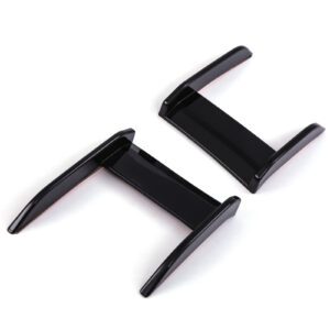 Gloss Black Front Wing Canards For BMW 1 Series F40 2019-2024