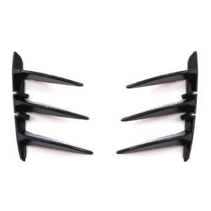 Gloss Black Rear Bumper Canards For BMW 1 Series F40 19-24