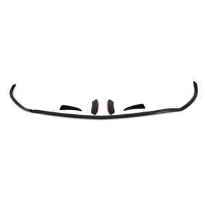 Gloss Black Front Splitter With Canards For Mercedes Benz A Class W177 2018+