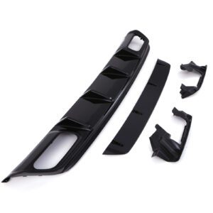 Gloss Black Rear Bumper Diffuser For Mercedes A Class A45 W176 13-18