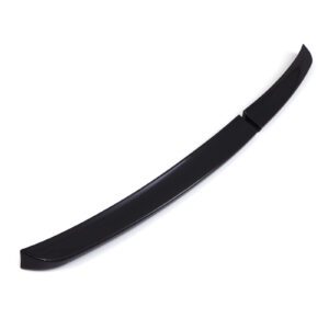 Gloss Black Rear Barn Door Spoiler Lip For Volkswagen Caddy MK4 2020+
