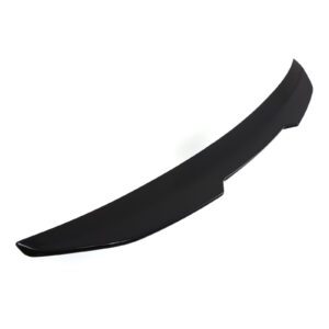 Gloss Black Rear Boot Spoiler PSM Style For Audi A4 Saloon B9/B9.5 16-24