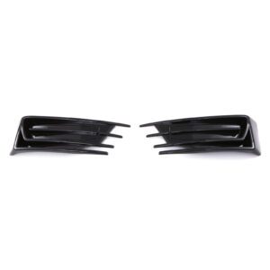 Gloss Black Sportline Front Bumper Inserts For VW Transporter T6 16-19