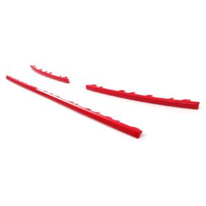 Gloss Red Full Grille Trims Kit For VW Transporter T6 16-19