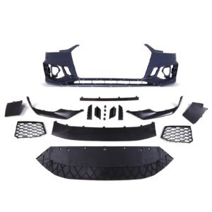 Front Bumper RS4 Mesh Style for Audi A4 B9 17-20