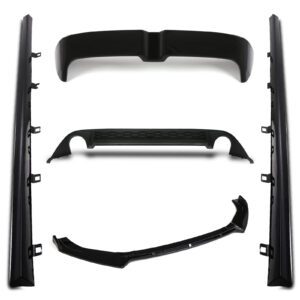 Gloss Black Aero Lowline Kit Oettinger Style For VW Golf MK7 GTI 12-16