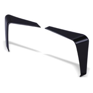 Gloss Black Front Canards For Ford Transit Custom MK2 24+