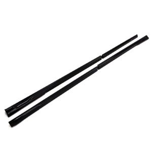 Gloss Black Side Skirts For Ford Transit Custom MK2 LWB 2024+