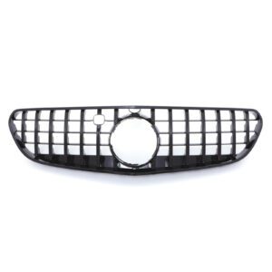 Gloss Black Grille GTR Panamericana Style For Mercedes S Class C217 15-17