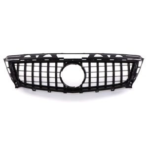Gloss Black Grille GTR Panamericana Style For Mercedes CLS W218 11-14