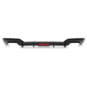 Gloss Black Quad Rear Diffuser With Centre LED For BMW 3 Series G20 Pre LCI 19-22