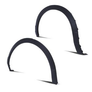 Matte Black Rear Wheel Arches Pair For VW T-Roc 18+