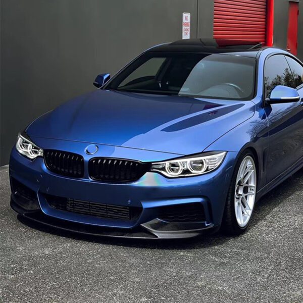 BMW 4 Series F32 Gloss Black Front Splitter Upgrade