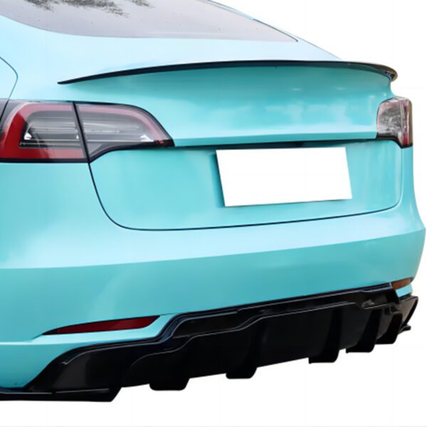 Tesla Model 3 2019+ Rear Diffuser Upgrade - Close Up