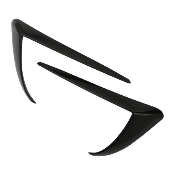 Gloss Black Eyebrow Trim Tesla
