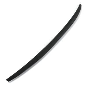 Rear Boot Spoiler Lip Gloss Black For Audi A4 B6 B7 01-08