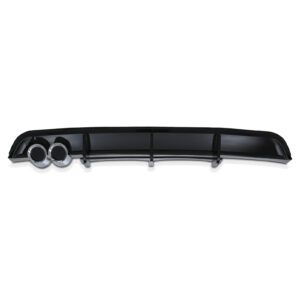 Rear Diffuser Lip Gloss Black For Volkswagen Polo MK5 14-18
