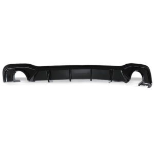 Rear Diffuser Lip Gloss Black For Volkswagen Golf GTI MK8 2020+